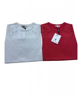 Maglia Girocollo 26292 Maglieria e t-shirt donna CF26292