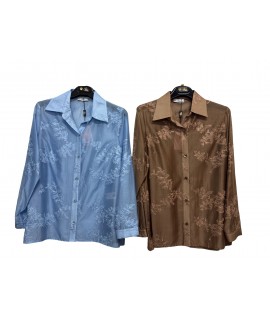 Camicia Ricami Luisa - Perla Oversize Camicie e Bluse donna POLUISA