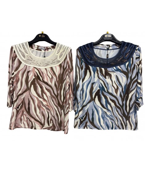 Maglia Fantasia Eliana - Perla Oversize Maglieria e t-shirt donna POELIANA