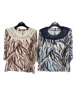 Maglia Fantasia Eliana - Perla Oversize Maglieria e t-shirt donna POELIANA