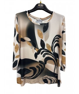 Maglia Fantasia Monica - Perla Oversize Maglieria e t-shirt donna POMONICA