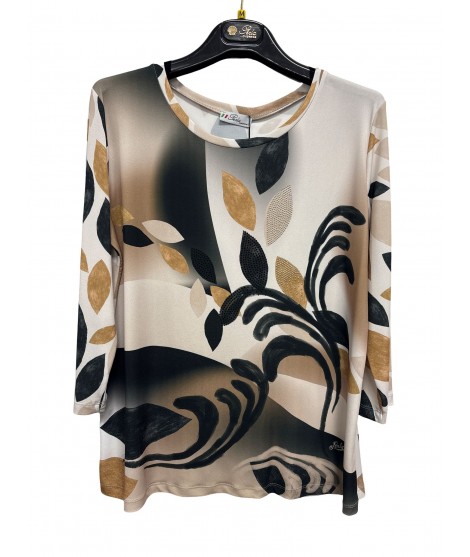 Maglia Fantasia Monica - Perla Oversize Maglieria e t-shirt donna POMONICA