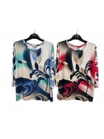 Maglia Fantasia Monica - Perla Oversize Maglieria e t-shirt donna POMONICA