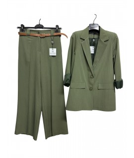 Giacca Rigata 25249 - Bianca Ghirelli Giacche BG25249