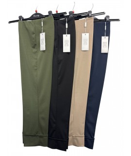 Pantaloni Poliviscosa SC2870- Encaty Pantaloni donna ECSC2870