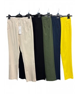 Pantaloni Elastico SC618 - Encaty Pantaloni donna ECSC618