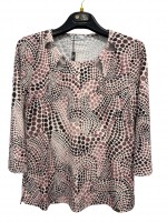 Maglia Matilde Fantasia - Perla Oversize Maglieria e t-shirt donna POMATILDEFANT