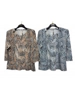 Maglia Matilde Fantasia - Perla Oversize Maglieria e t-shirt donna POMATILDEFANT