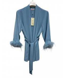 Spolverino Tinta Unita 11010 - Donna Bella Spolverini e Coprispalle DB11010