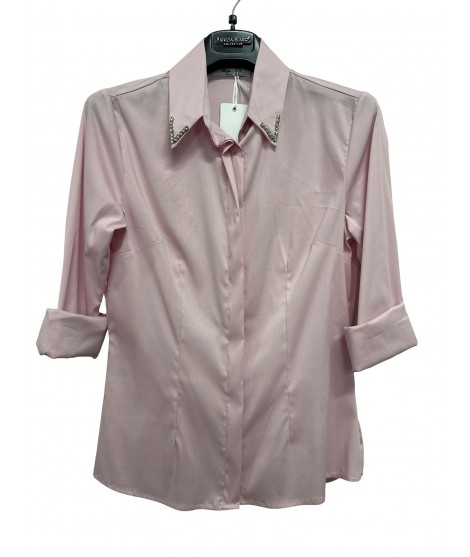 Camicia Basic Tinta Unita 80020 - Patrizia Blasio Camicie e Bluse donna PB80020