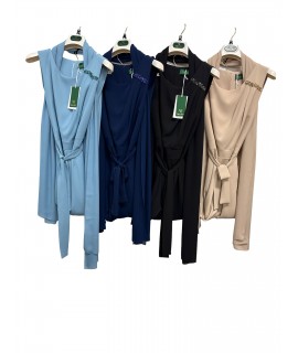 Tuta Elegante Tinta Unita Laura - Nina Rei Tute NRLAURA