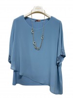 Bluse Tinta Unita 10986 - Donna Bella Camicie e Bluse donna DB10986