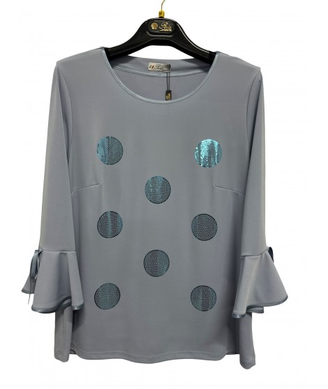 Maglia Fantasia Pois - Perla Oversize Maglieria e t-shirt donna POPOIS