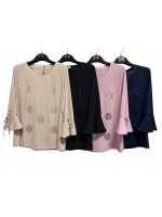 Maglia Fantasia Pois - Perla Oversize Maglieria e t-shirt donna POPOIS