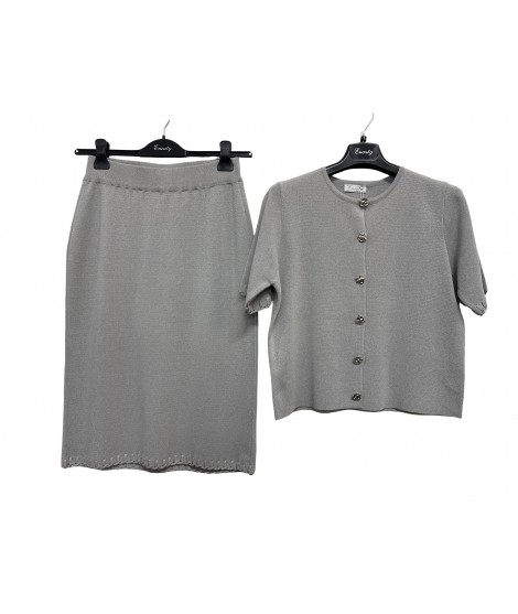 Completo Tinta Unita M3522 - Encaty Completi e set coordinati ECM3522