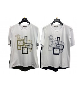 T-shirt Fantasia 50101 - Carla Ferroni Maglieria e t-shirt donna CF50101