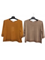 Maglia Girocollo T5277 - Encaty Maglieria e t-shirt donna ECT5277