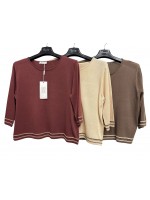 Maglia Girocollo T5277 - Encaty Maglieria e t-shirt donna ECT5277