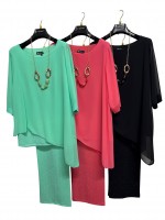 Completo Tinta Unita COM/3478 - Lia Donna Completi e set coordinati LIACOM/3478