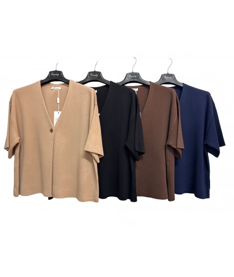 Maglia Tinta Unita T5232 - Encaty Maglieria e t-shirt donna ECT5232