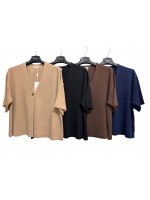 Maglia Tinta Unita T5232 - Encaty Maglieria e t-shirt donna ECT5232