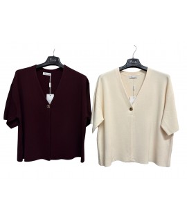 Maglia Tinta Unita T5232 - Encaty Maglieria e t-shirt donna ECT5232