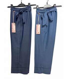 Pantaloni Chambray 3090 - Simona Costa Pantaloni donna SC3090