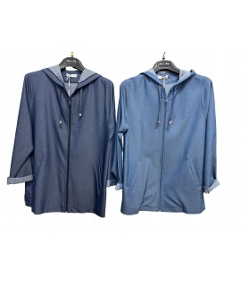 Felpa Chambray 901 - Simona Costa Maglieria e t-shirt donna SC901