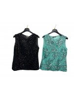 Canotta Paillettes 50095 - Carla Ferroni Top e canotte CF50095