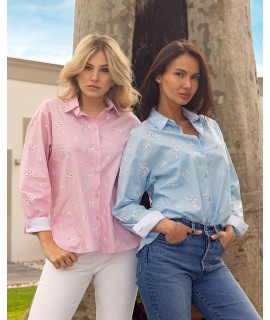 Camicia Cotone 80040 - Patrizia Blasio Camicie e Bluse donna PB80040
