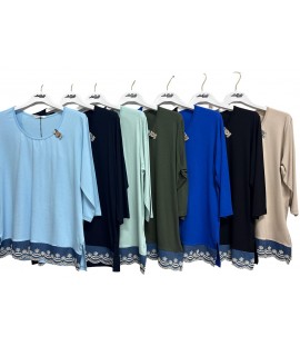 Maglia Girocollo 309 - La Belle Chemise Maglieria e t-shirt donna LBC309