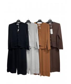 Completo Tinta Unita M3531 - Encaty Completi e set coordinati ECM3531