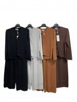 Completo Tinta Unita M3531 - Encaty Completi e set coordinati ECM3531