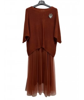 Abito 2 Pezzi JF-913 - Encaty Vestiti e abiti  ECJF-913