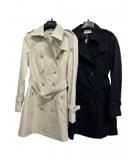 Trench Tinta Unita FD82 - Encaty Piumini e giubbini ECFD82