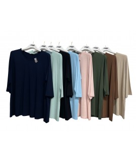 Maglia Tinta Unita 310 - La Belle Chemise Maglieria e t-shirt donna LBC310