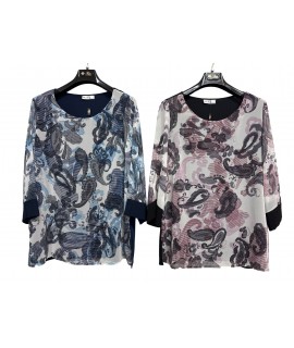 Bluse Curvy Patty - Perla Oversize Camicie e Bluse donna POPATTYOVER