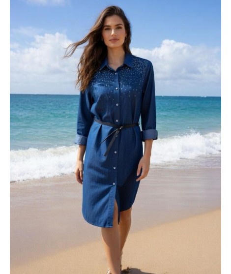 Vestito Jeansato 70268 - Carla Ferroni Vestiti e abiti  CF70268