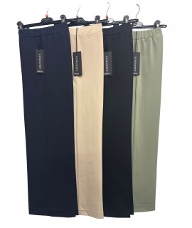 Pantaloni Tinta Unita PT44 - Concetti Pantaloni donna CONPT44COTONE