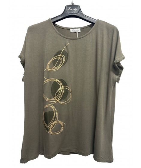 Maglia Fantasia AS77613 - Encaty Maglieria e t-shirt donna ECAS77613