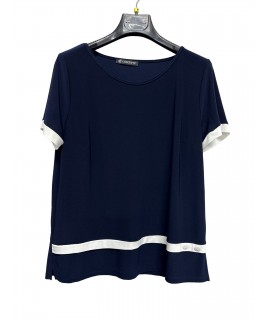 T-shirt Bicolor IT249 - Concetti Maglieria e t-shirt donna CONIT249UNITA