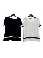 T-shirt Bicolor IT249 - Concetti Maglieria e t-shirt donna CONIT249UNITA