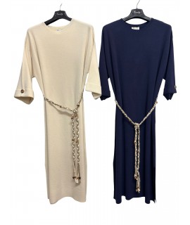 Vestito Tinta Unita GC1030 - Encaty Vestiti e abiti  ECGC1030