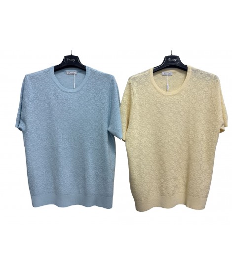 Maglia Fantasia JQ-909 - Encaty Maglieria e t-shirt donna ECJQ-909
