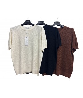 Maglia Fantasia JQ-909 - Encaty Maglieria e t-shirt donna ECJQ-909