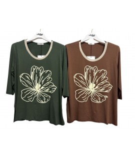 Maglia Fiore 315 - La Belle Chemise Maglieria e t-shirt donna LBC315