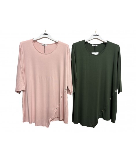 Maglia Tinta Unita 314 - La Belle Chemise Maglieria e t-shirt donna LBC314