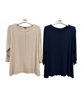 Maglia Tinta Unita 301 - La Belle Chemise Maglieria e t-shirt donna LBC301