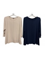 Maglia Tinta Unita 301 - La Belle Chemise Maglieria e t-shirt donna LBC301