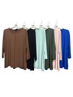 Maglia Tinta Unita 301 - La Belle Chemise Maglieria e t-shirt donna LBC301